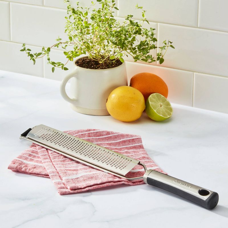 Cuisinart Chefs Classic Pro Stainless Steel Long Zester Grater, 3 of 5