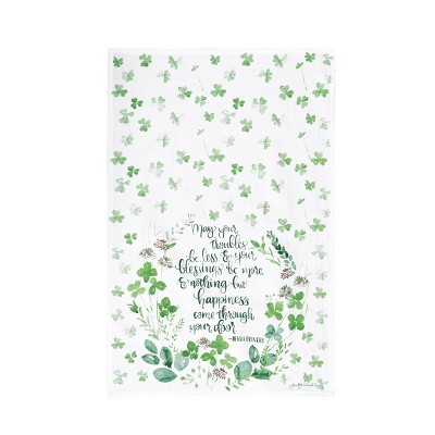 C&F Home Irish Proverb St. Patrick's Printed Flour Sack Kitchen Towel