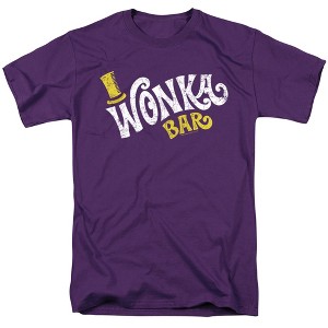 Men's Willy Wonka And The Chocolate Factory Wonka Logo T-Shirt - 1 of 4