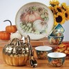 Certified International Set of 4 24oz Autumn Breeze Ice Cream Bowls - 2 of 4