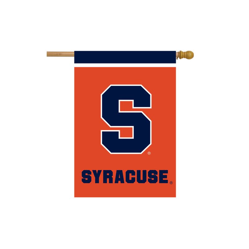 Briarwood Lane Syracuse Orange House Flag NCAA Licensed 28" x 40", 2 of 4