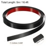 Unique Bargains Self-Adhesive Stainless Steel Mirror Finish Peel and Stick Wall Trim - 2 of 4
