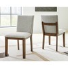 Signature Design by Ashley Kraeburn Performance Fabric Dining Chairs, Next-Gen Nuvella™, Set of 2, Beige - 2 of 4