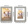 Americanflat Picture Frame with Oval Mat Insert and Shatter-Resistant Glass - Signature Collection - Photo Frame for Wall Display - 2 of 4