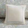 Harbor House Paisley Print Cotton Decorative Square Pillow, Off-White - 2 of 3
