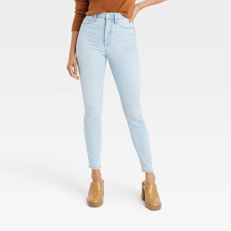 Women's High-Rise Skinny Jeans - Universal Thread™, 1 of 8