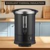 CuisinSmart Commercial Coffee Urn,Large Capacity Hot Coffee Dispenser,Stainless Steel Hot Water Urn for Buffets and Gatherings - 4 of 4