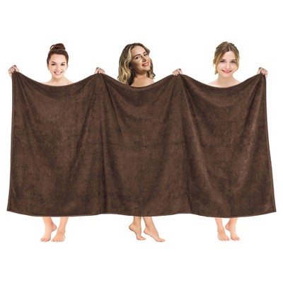 American Soft Linen 100% Cotton Turkish Oversized Bath Towel Sheet, 40x80 inches Extra Large Bath Towel Sheet