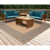 Liora Manne Sahara Border Indoor/Outdoor Rug.. - 2 of 4