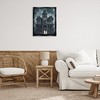 Stupell Industries Ghost Pair & Haunted Mansion Floating Frame Canvas Art, Black, 25" x 31" - 3 of 4