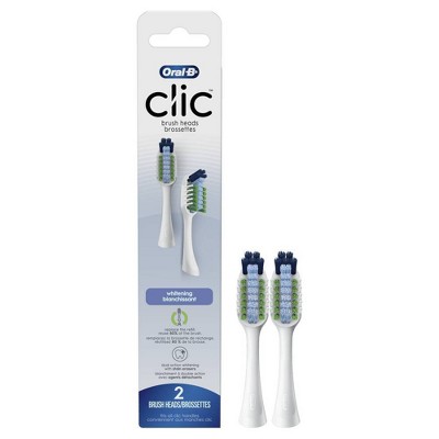 Oral-b Clic Manual Toothbrush With Magnetic Brush Holder - Metallic Rose -  Soft : Target