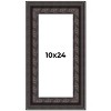 PosterPalooza | Panoramic 3.5" Wide Ornate Black Frame - UV Acrylic, Foam Board Backing, Hanging Hardware - 2 of 4