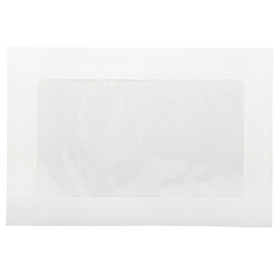 JAM Paper 6 x 9 Booklet Commercial Window Envelopes White 223933