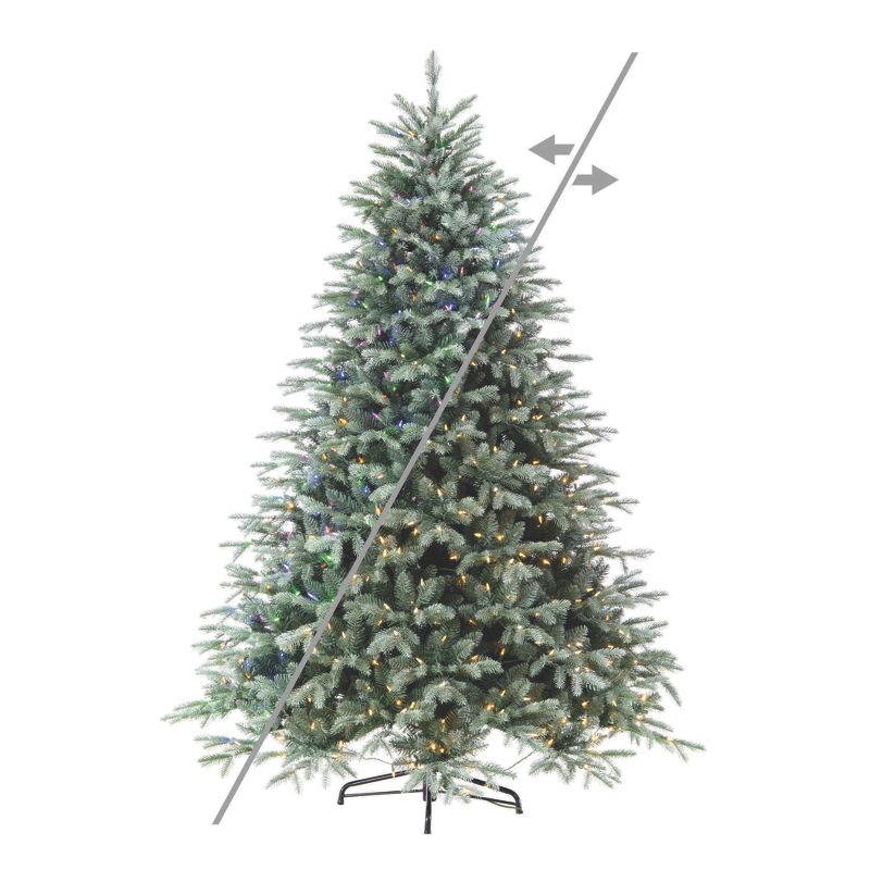 Vickerman Imperial Blue Spruce Artificial Christmas Tree, 1 of 9