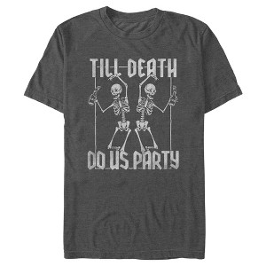 Men's Lost Gods Halloween Till Death Do Us Party T-Shirt - 1 of 4
