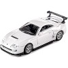 1995 Toyota Supra RHD (Right Hand Drive) White "Collection" Series 1/64 Diecast Model Car by Majorette - 4 of 4