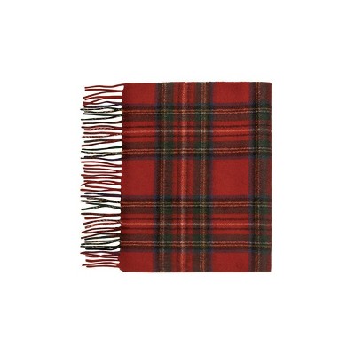 Lona Scott Pure Cashmere Tartan Scarf