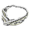 Unique Bargains Women's Fashion Love Sea Pattern Cross Elastic Hairband 1 Pc - 4 of 4