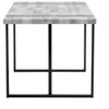 Sapphtopaz 55.1" Modern Rectangular Wood Dining Table 1.5" Thick Engineered Wood Tabletop Kitchen Table with Metal Legs - 2 of 4