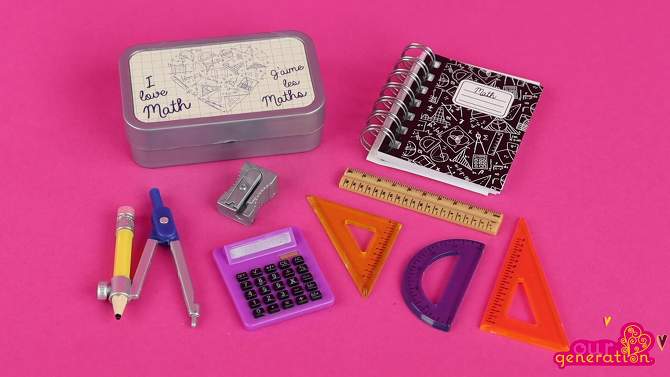 Our Generation Math Whiz Geometry Accessory Set for 18&#34; Dolls, 2 of 6, play video