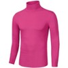 Lars Amadeus Men's Slim Fit Long Sleeve Pullover Solid Turtleneck Sweater - 2 of 4