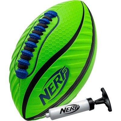 Nerf Spiral Grip Footballs - Patented Spacelace for Ultimate Spirals Lightweight Foam Bold Grip Texture & Perfect for Kids Learning to Throw and Catch