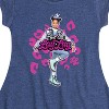 Girls' - Nickelodeon - That Girl Lay Lay Fit & Flair Cap Sleeve Dress - image 2 of 3