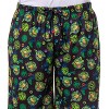 Teenage Mutant Ninja Turtles Pajama Shorts TMNT Men's NYC Lounge Bottoms Blue - 3 of 4