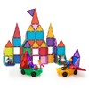PICASSO-TILES Car Truck with 2 Action Figure Character Set, Magnetic Tiles, Building Blocks, STEM Toys for Kids 3+ - 2 of 4