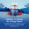 Kids Magnesium Gummies, Calm Relaxing Mag Citrate Supplement, Raspberry Flavor, Nerve Health, Muscles & Healthy Heart Support, Nature's Craft, 45ct - 4 of 4