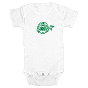 Infant's Teenage Mutant Ninja Turtles St. Patrick's Day Clover Fill Bodysuit - 1 of 3