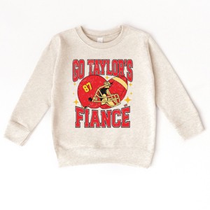 Go Taylor's Fiancé Sparkle - Kids Toddler Sweatshirt and Kids Youth Sweatshirt - 1 of 3