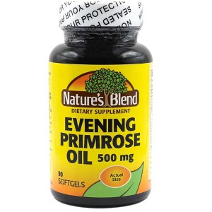 Nature's Blend Evening Primrose Oil 500 Mg - 90 Softgels - 1 of 2