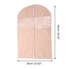 Unique Bargains Dustproof Double Window Garment Bag 3 Pcs - 4 of 4