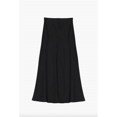 Women's Wo's Clarisa Classic Satin Midi Skirt - Dixie