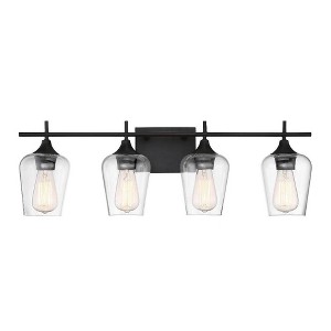 Savoy House Octave 4 - Light Vanity in  English Bronze - 1 of 2