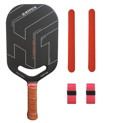 Aukfa Carbon Fiber Pickleball Paddle – 14mm/16mm Polypropylene Honeycomb Core, UV Matte Finish, Hot Press Molded, Lightweight Pro Racket