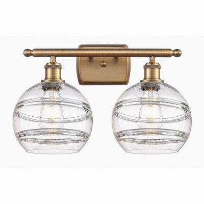 Rochester - 2 Light Bath Vanity In Industrial Style-10.88 Inches Tall and 18 Inches Wide