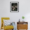 21" x 25" Flower Show I Crop Neutral by Julia Purinton - Amanti Art: Botanical Lithograph, Hardwood Frame - 3 of 4