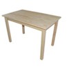 HomeRoots 48" Natural Solid Wood Dining Table - 4 of 4