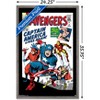 Trends International Marvel Comics - Avengers - Captain America - Comic Cover #4 Framed Wall Poster Prints - 3 of 4