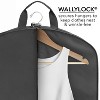 WallyBags 60" Premium Tri-Fold Travel Garment Bag with exterior pocket - image 4 of 4