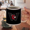 Wesleyan University Secondary Logo Ceramic Coffee Mug Novelty Gift Mugs for Coffee Tea and Hot Drinks 11oz White - 4 of 4