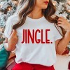 Simply Sage Market Women's Jingle Bold Puff Print Short Sleeve Graphic Tee - 2 of 4