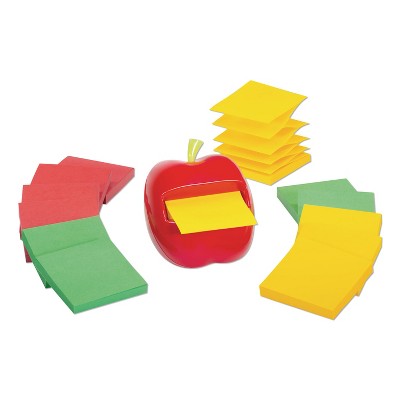 Post-it Pop-up Notes Wrap Dispenser, 3 X 3 Inches, Black : Target
