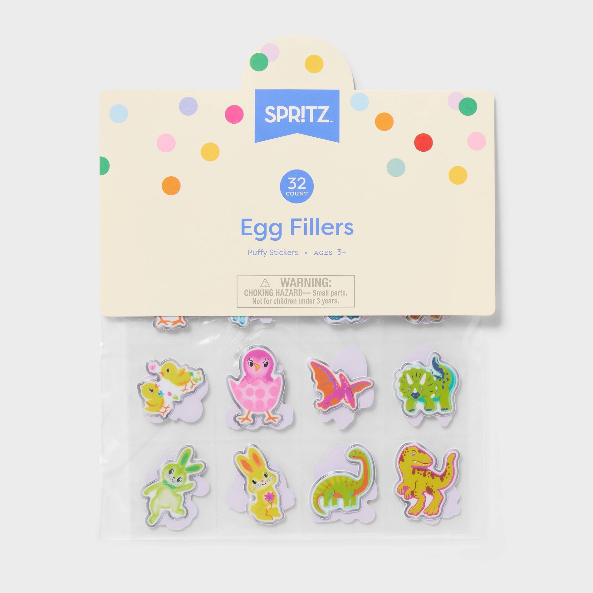 32ct Easter Egg Filler Stickers - Spritz™