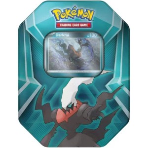 Pokemon TCG Trading Card Game Triple Whammy Tin with 3 Booster Packs and 3  Promo Cards (Darkrai) : Target