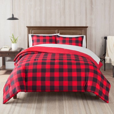 Alex Buffalo Check Plaid Antimicrobial Bedding Set - Serta, 1 of 7