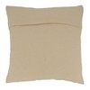 Saro Lifestyle Textured Pillow - Poly Filled, 20" Square, Oatmeal - image 2 of 3