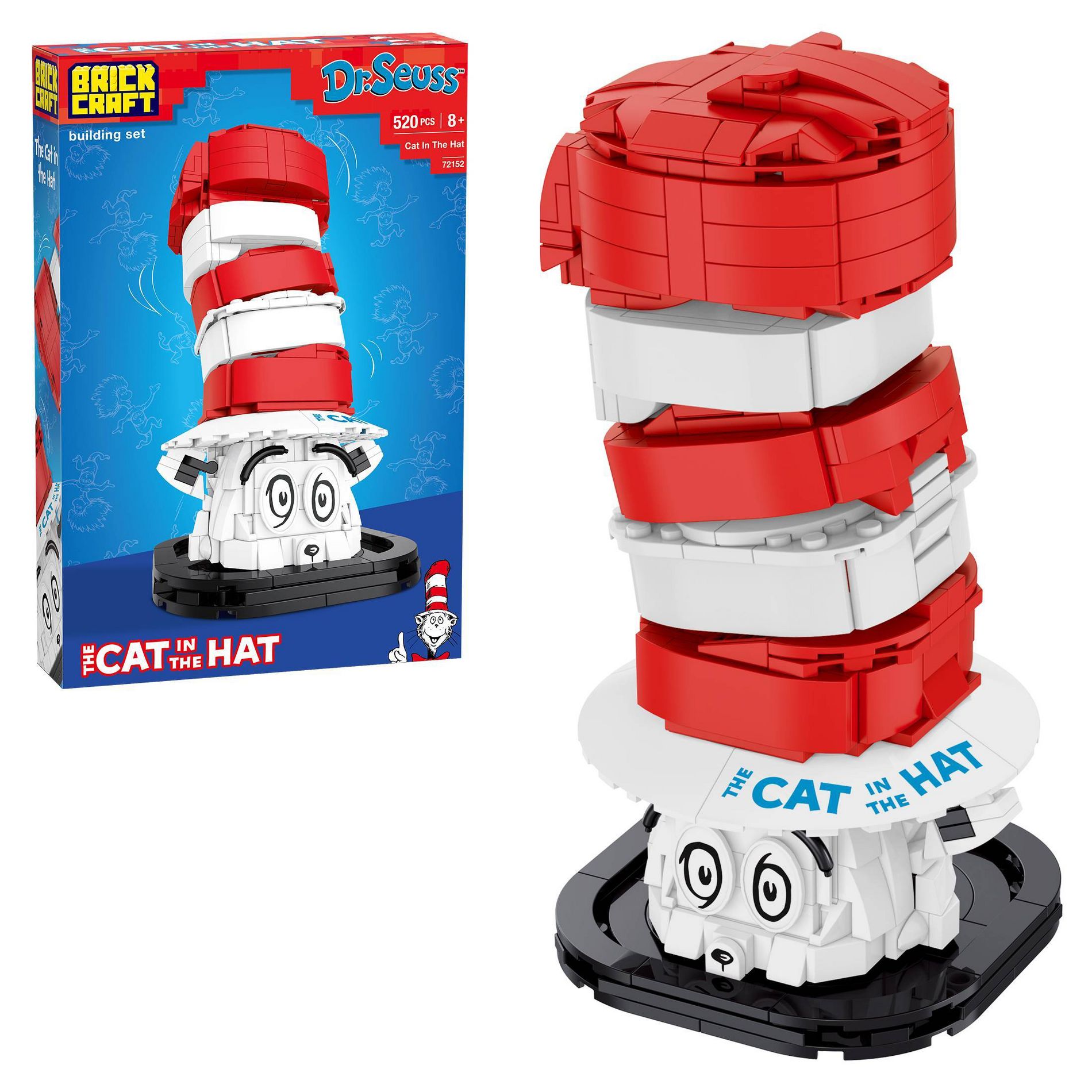 Brickcraft Cat in the Hat Bust